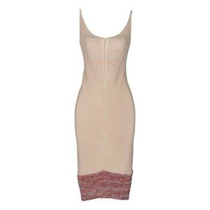Maison Martin Margiela Cable-Knit Knee Length Dress Size XS